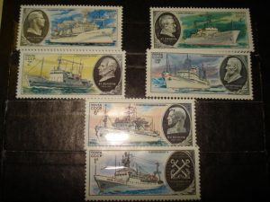 Марки - морской флот